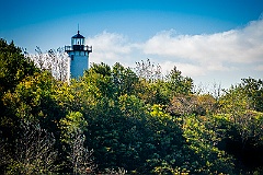 Long Island Head Light in Boston Harbor in Massachusetts